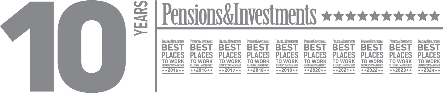 10 Years pensions and Investments